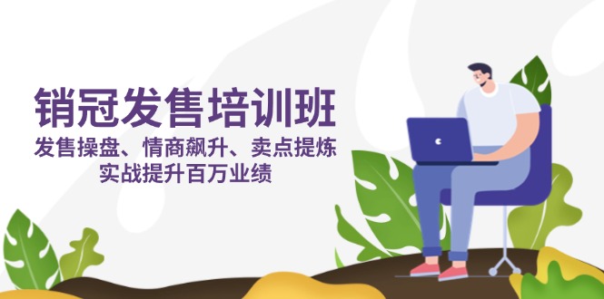 销冠 发售培训班：发售 操盘+情商 飙升+卖点 提炼，实战提升百万业绩-优创项目网
