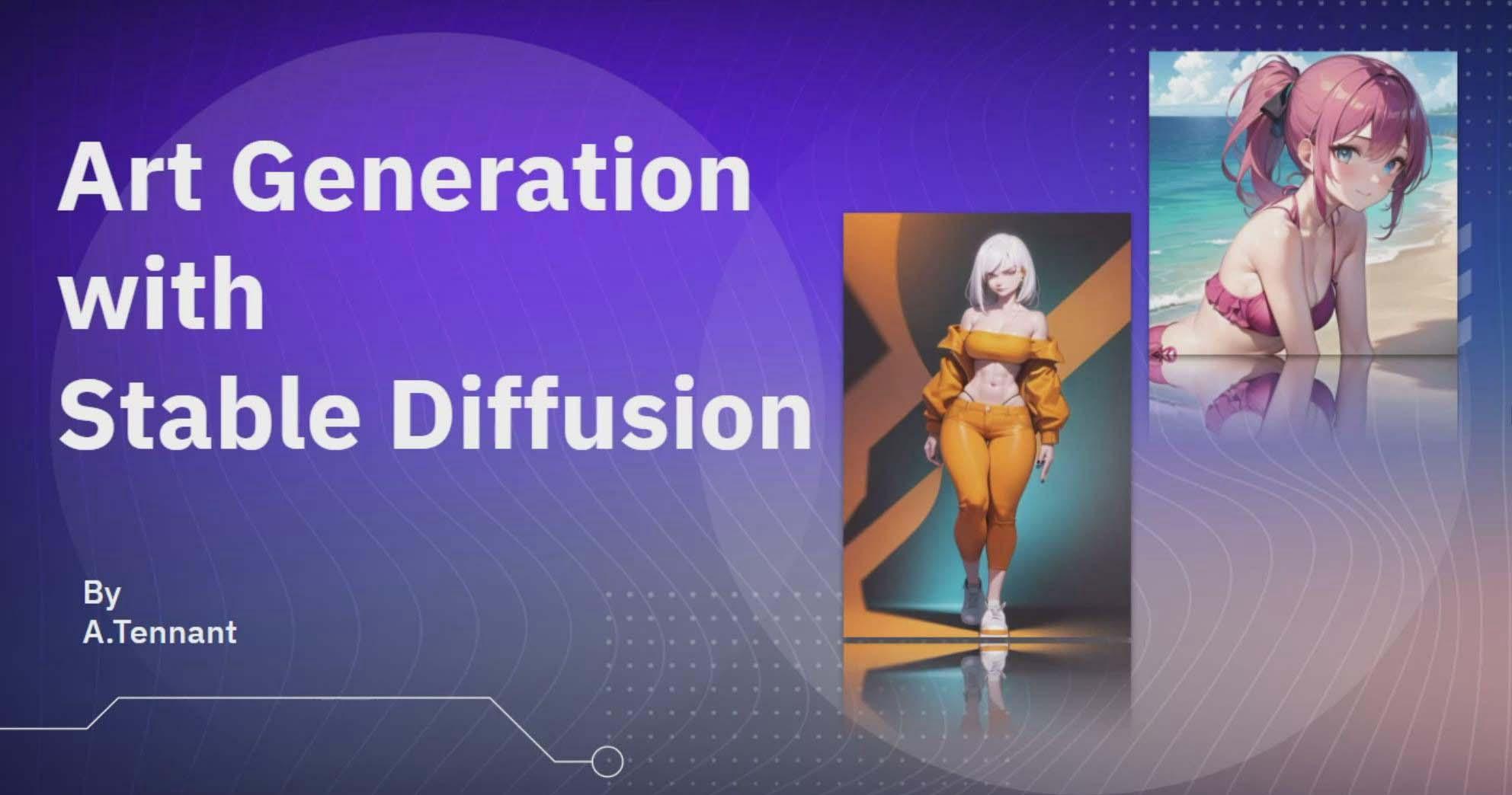 图片[1]-利用Stable Diffusion AI人工智能生成动漫艺术分步教程-14节课-中英字幕-优创项目网