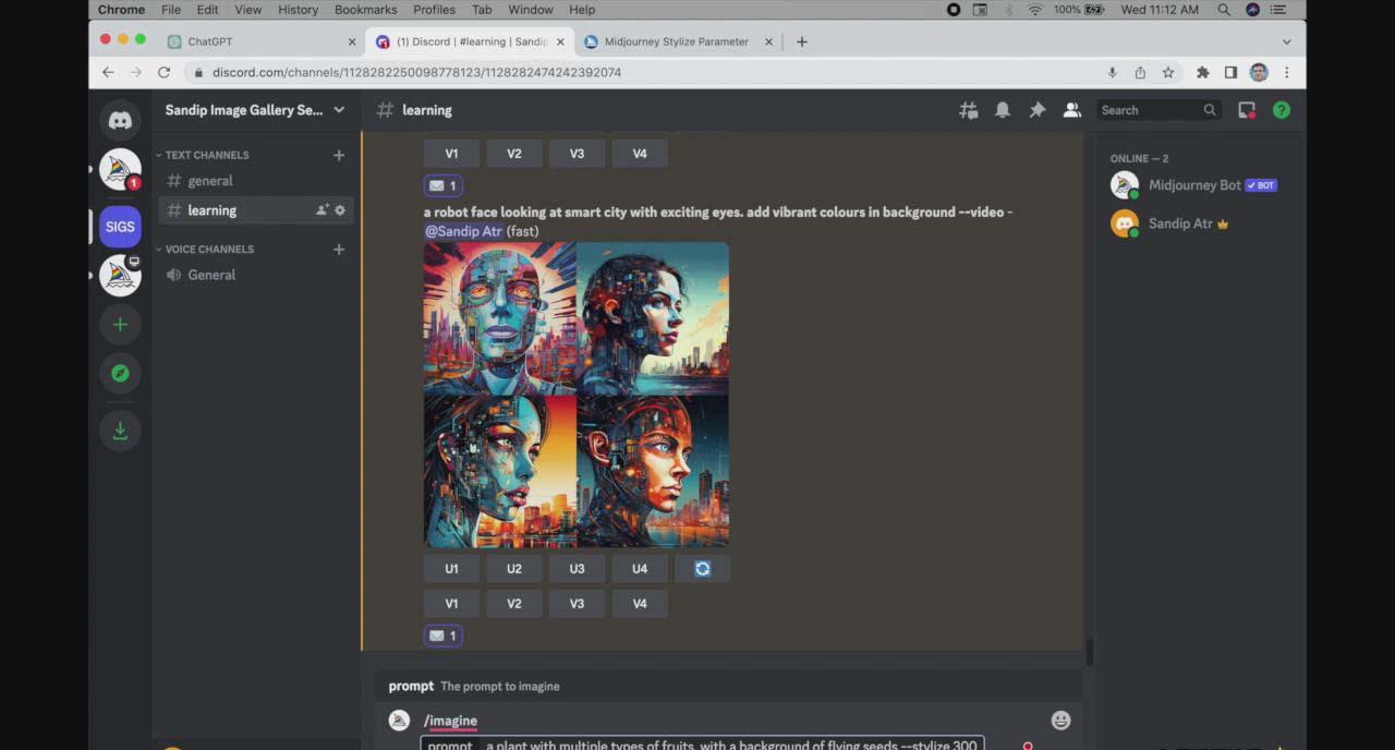 图片[2]-ChatGPT4 和 MidJourney AI 绘画聊天革命性指南教程-33节视频课-中英字幕-优创项目网