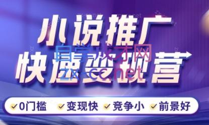 洲洲老师·小说推广快速变现营-优创项目网