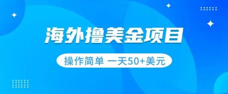 撸美金项目无门槛操作简单小白一天50+美刀-优创项目网