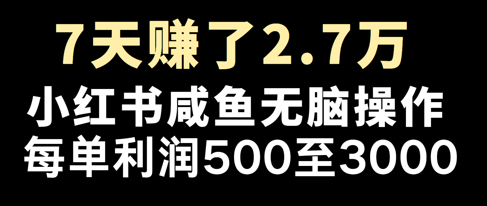 全网首发，7天赚了2.6万，2025利润超级高！-优创项目网