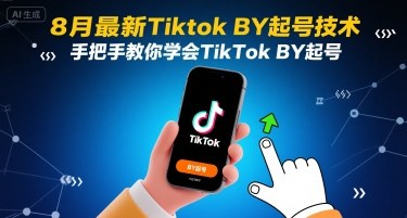 8月最新Tiktok搬运起号技术，手把手教你学会TikTok搬运起号-优创项目网