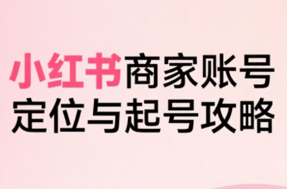 大晴老师·小红书电商全链路实战从定位到爆单(更新8月)-优创项目网