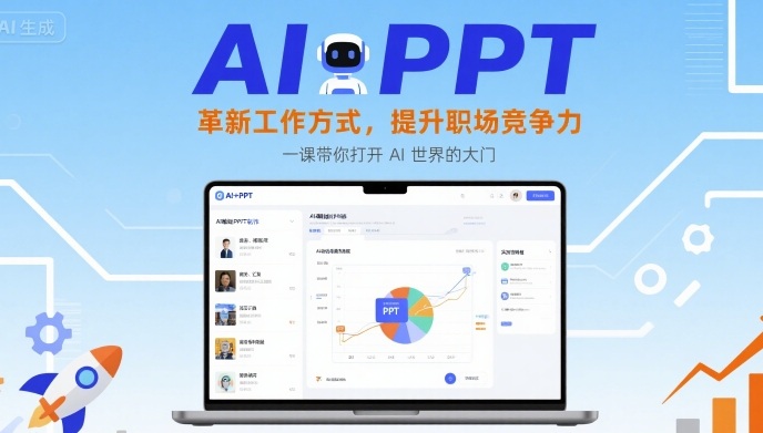 AI+PPT：革新工作方式，提升职场竞争力，一课带你打开 AI 世界的大门-优创项目网