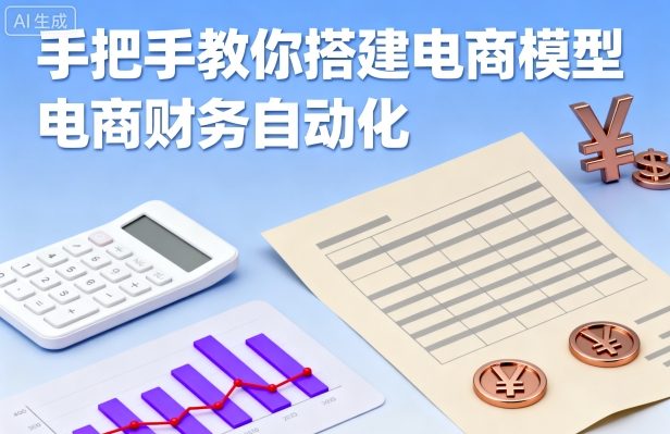 手把手教你搭建电商模型-电商财务自动化-优创项目网
