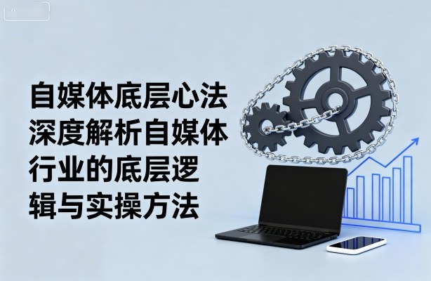 自媒体底层心法，深度解析自媒体行业的底层逻辑与实操方法-优创项目网