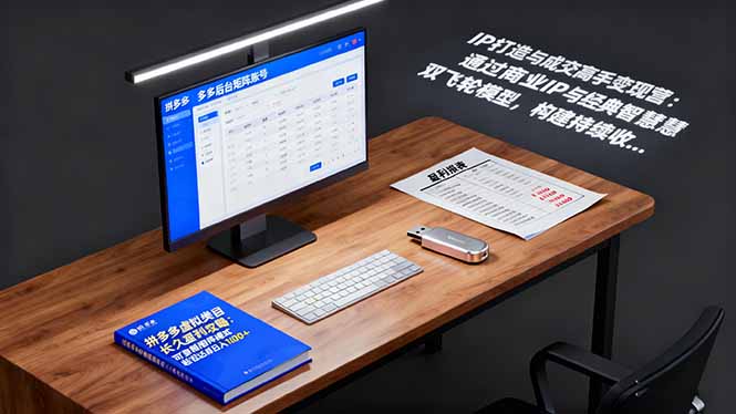 IP打造与成交高手变现营:通过商业IP+经典智慧双飞轮模型 构建持续收钱系统-优创项目网