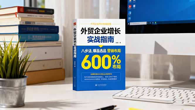 外贸企业增长实战指南，八步法、爆品选品、营销布局，业绩增长300%-优创项目网