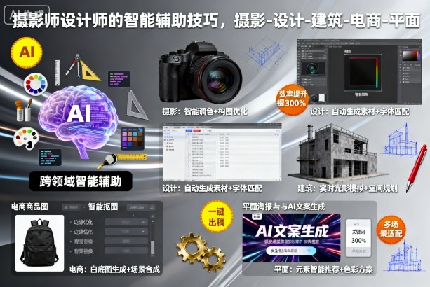 摄影师设计师的智能辅助技巧，摄影-设计-建筑-电商-平面-优创项目网