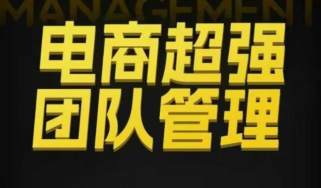 电商超强团队管理，组织绩效，到用人执行，分权合伙-优创项目网