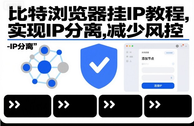 比特浏览器挂IP教程，实现IP分离，减少风控-优创项目网