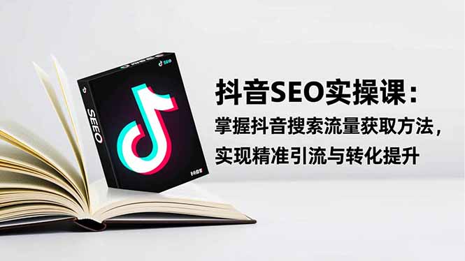 抖音SEO实战引流课：掌握抖音搜索流量获取方法，实现精准引流与转化提升-优创项目网