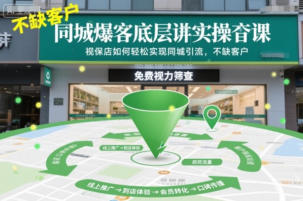 同城爆客底层实操课，视保店如何轻松实现同城引流，不缺客户！-优创项目网