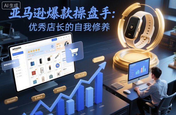 亚马逊爆款操盘手：优秀店长的自我修养-优创项目网