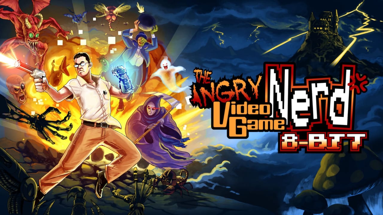 喷神大冒险 8位版丨Angry Video Game Nerd 8-bit-优创项目网