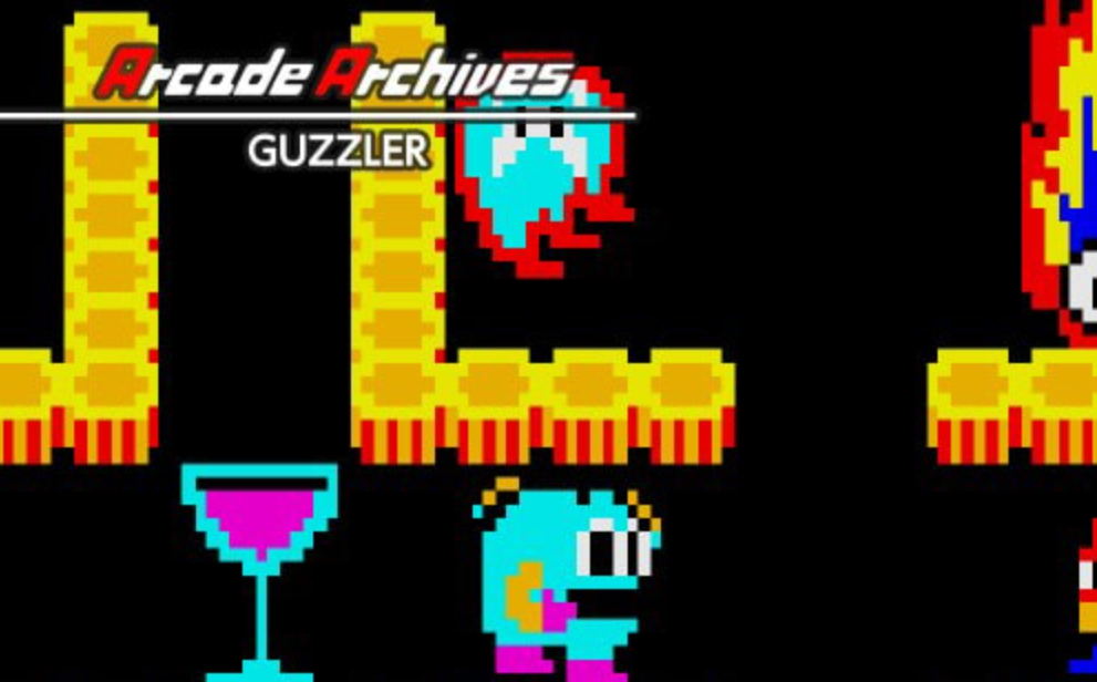 《街机：酒鬼小精灵 Arcade Archives GUZZLER》Switch英文版NSP下载-优创项目网
