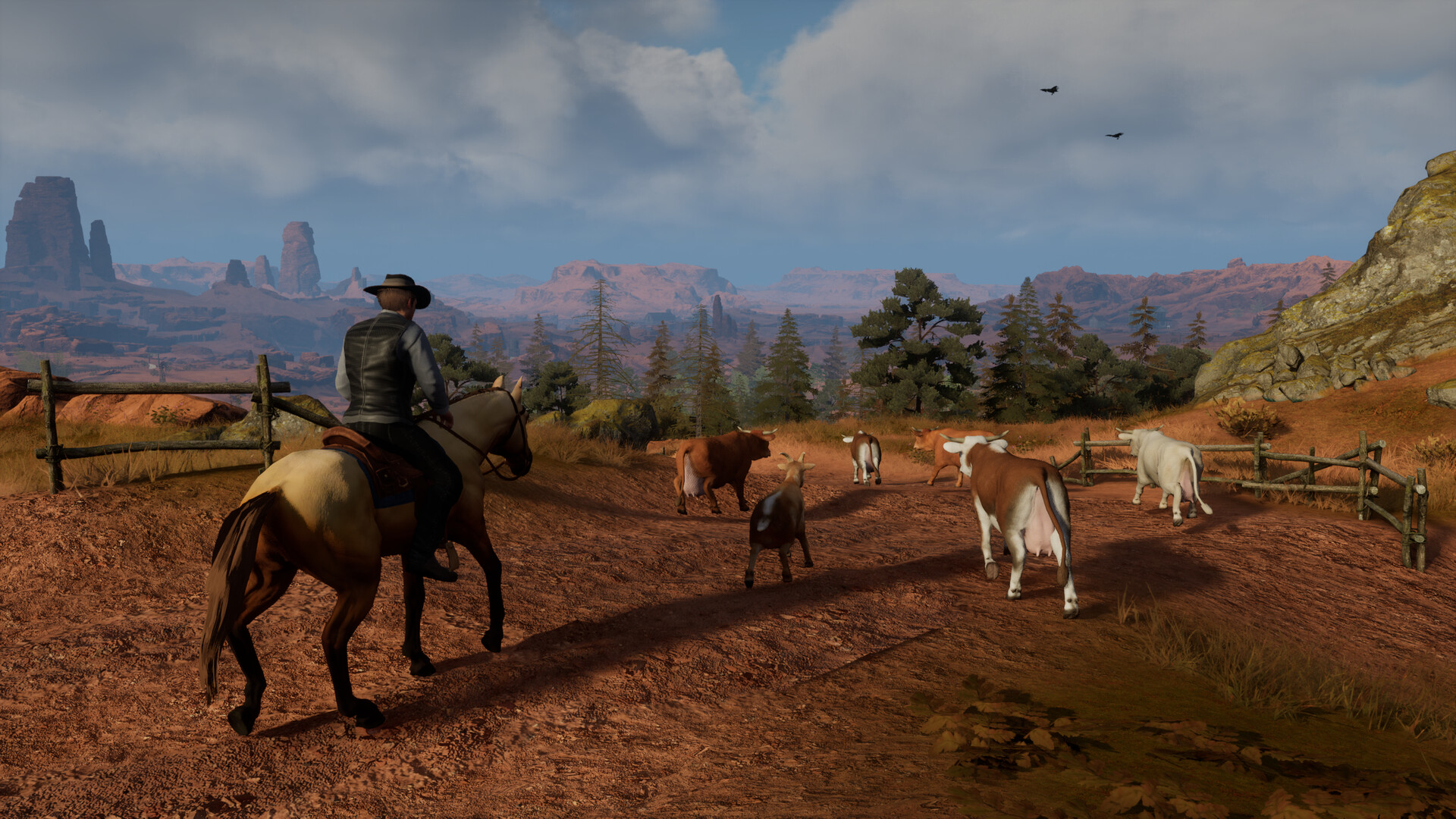 《西部牛仔的一生/Cowboy Life Simulator》PC中文版下载-含Build.20948926-优创项目网