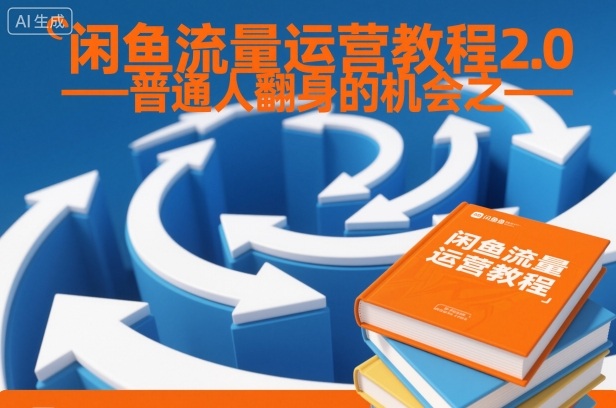 闲鱼流量运营教程2.0——普通人翻身的机会之一-优创项目网