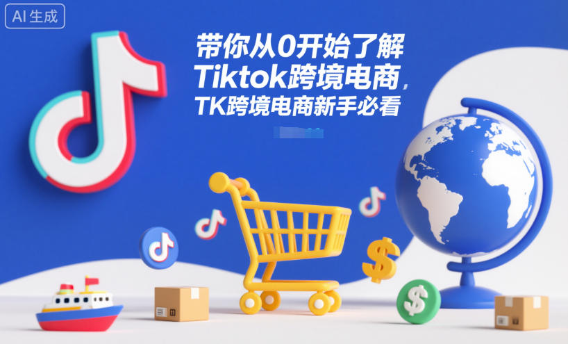 带你从0开始了解Tiktok跨境电商，TK跨境电商新手必看-优创项目网