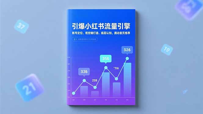 引爆小红书流量引擎，账号定位、视觉锤打造、底层认知，撬动首页推荐-优创项目网