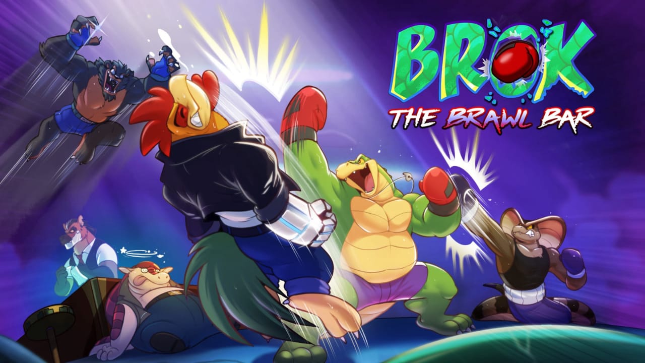 鳄鱼侦探布罗格：乱斗酒吧丨BROK: The Brawl Bar-优创项目网