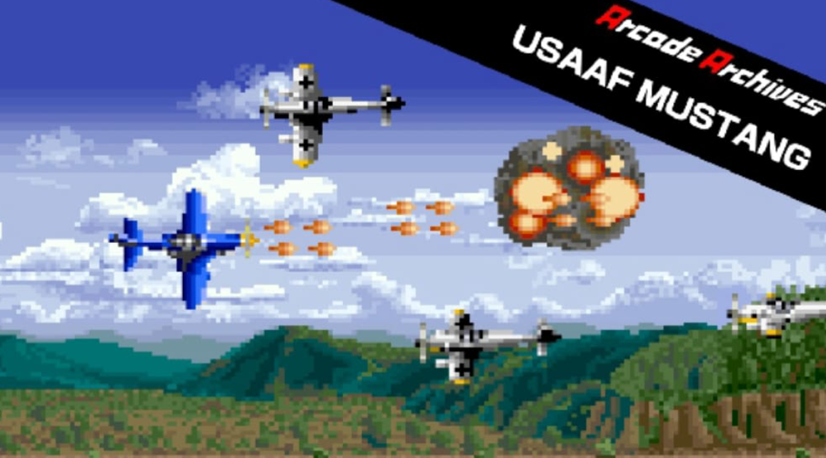 《街机：野马战机 Arcade Archives USAAF MUSTANG》Switch英文版NSP下载-优创项目网