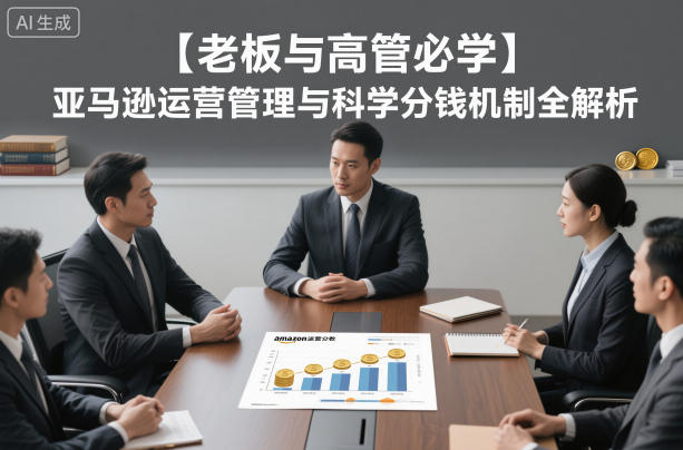 【老板与高管必学】亚马逊运营管理与科学分钱机制全解析-优创项目网