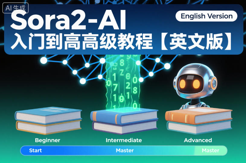 Sora2-AI入门到高级教程【英文版】-优创项目网