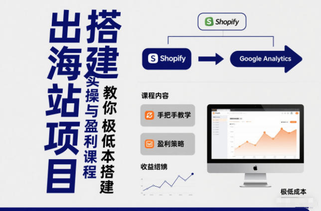 小淘出海站项目，搭建实操与盈利课程，手把手教你用极低成本搭建-优创项目网