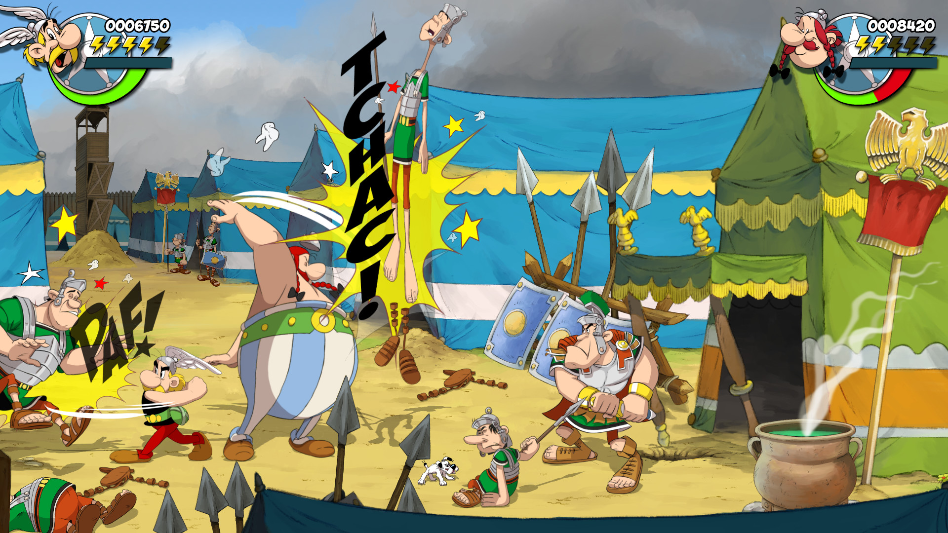 《幻想新国度：全扇飞 Asterix and Obelix Slap Them All》Switch NSZ下载-优创项目网