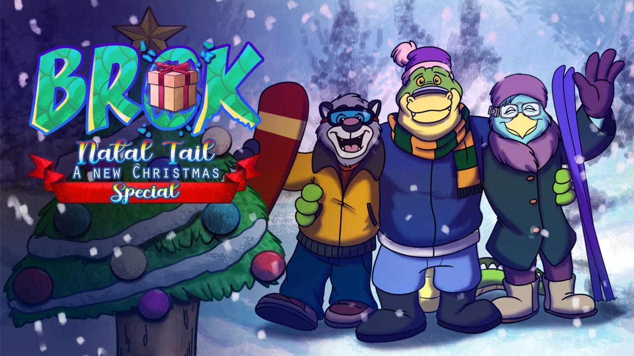 鳄鱼侦探布罗格：尾诞节，新的圣诞 – 特别版丨BROK: Natal Tail, A New Christmas Special-优创项目网