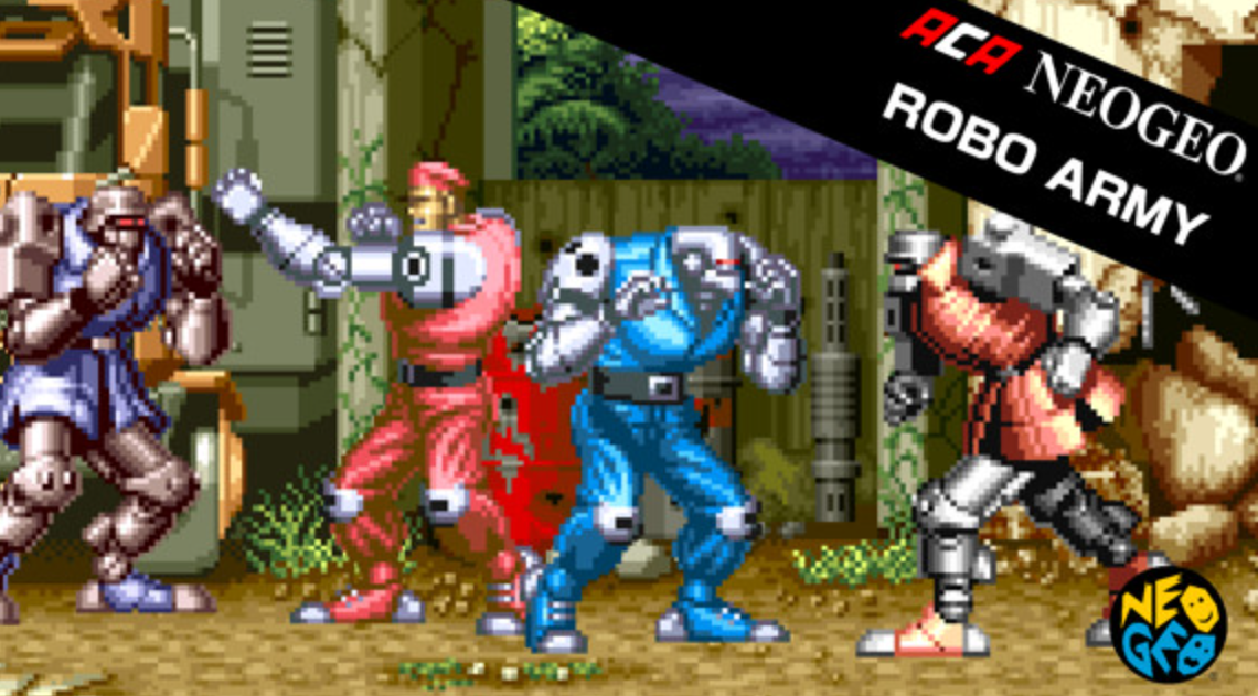 《街机：机甲神兵 ACA NEOGEO ROBO ARMY》Switch英日文版NSP下载-优创项目网