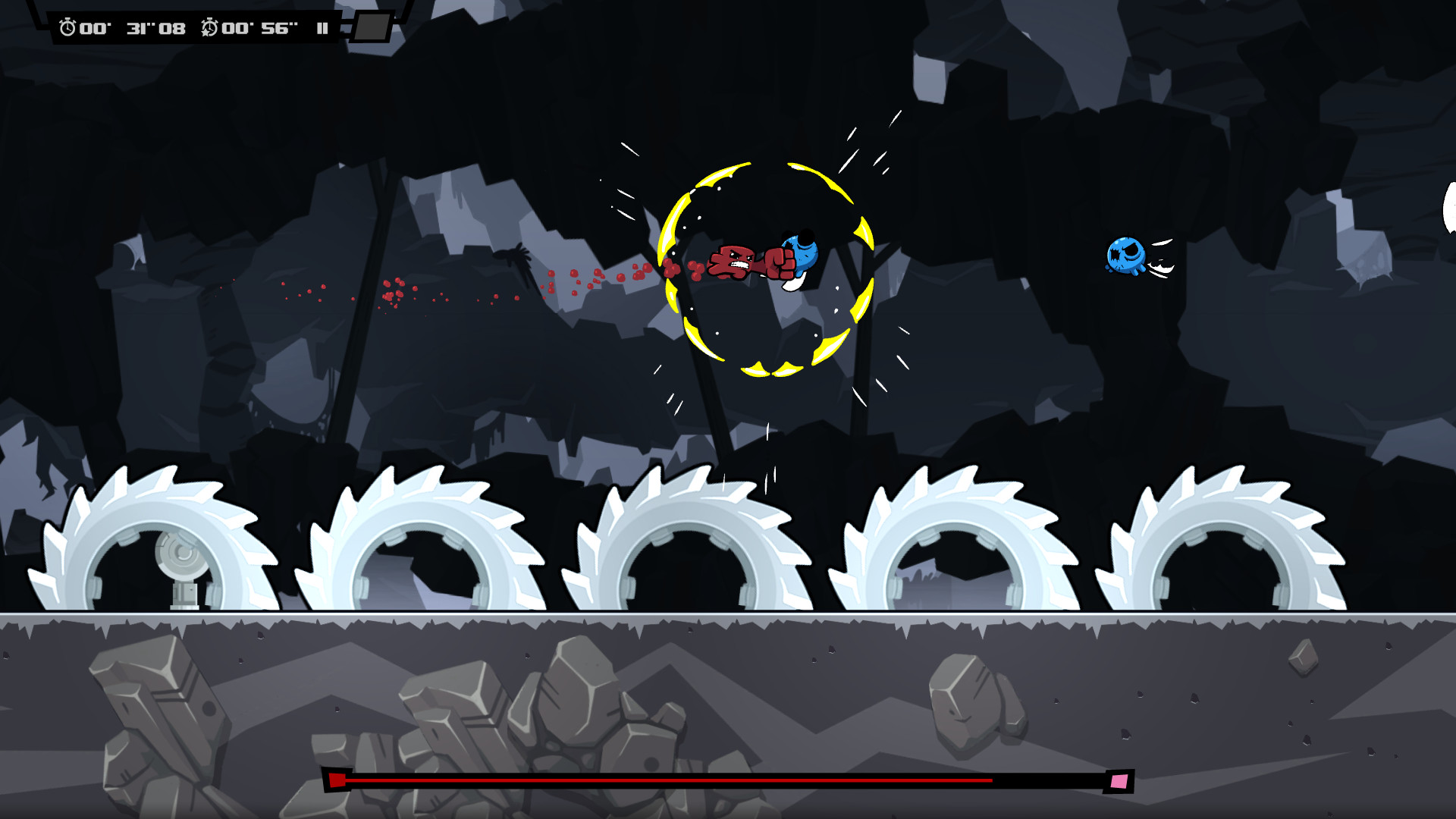 《超级食肉男孩：永无止境 Super Meat Boy Forever》Switch中文版NSZ下载 +v262144补丁-优创项目网