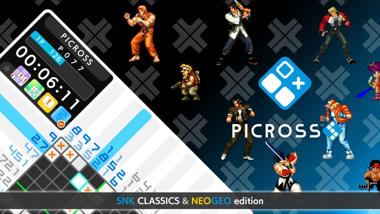 绘图方块S SNK经典＆NEOGEO丨PICROSS S SNK CLASSICS ＆ NEOGEO edition-优创项目网