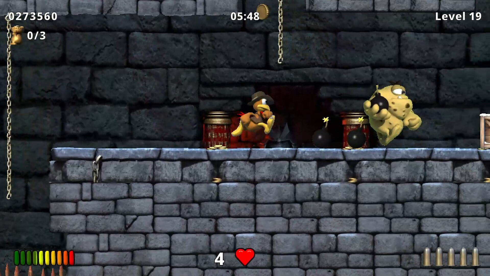 《怪鸡历险记 Moorhuhn Jump and Run Traps and Treasures》Switch英日文版NSZ下载-优创项目网