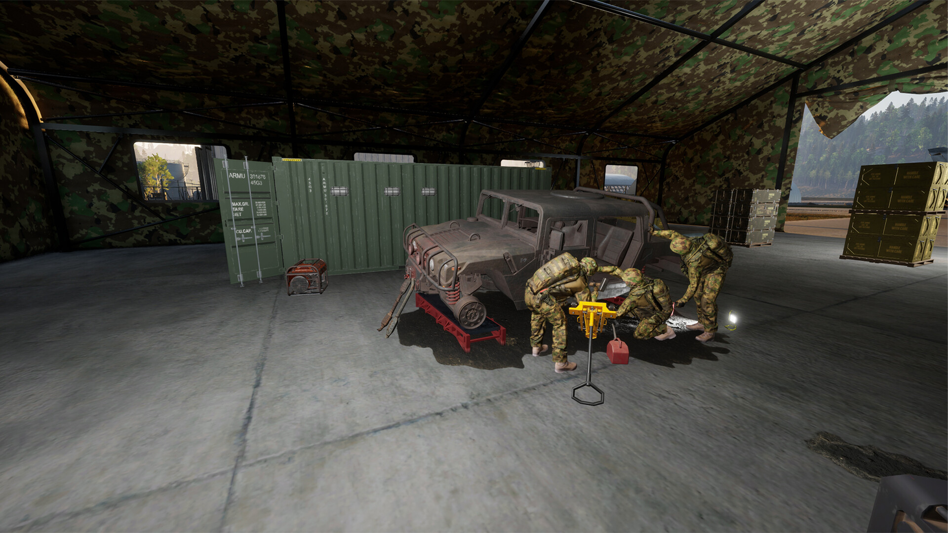 《军事物流模拟器/Military Logistics Simulator》PC中文版下载-含Build.21162363-优创项目网