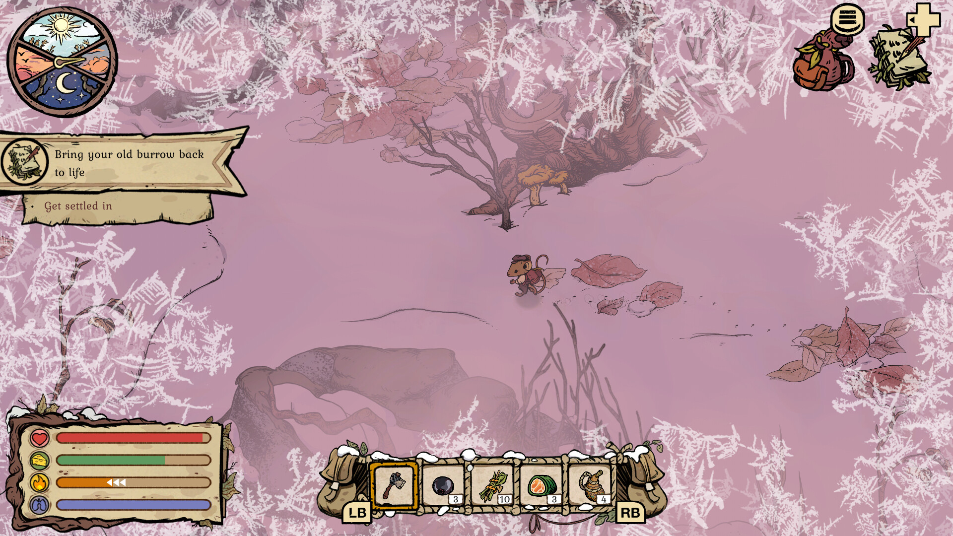 《林间暖巢 Winter Burrow》Switch美版中文NSZ下载 – 含1.0.3补丁-优创项目网