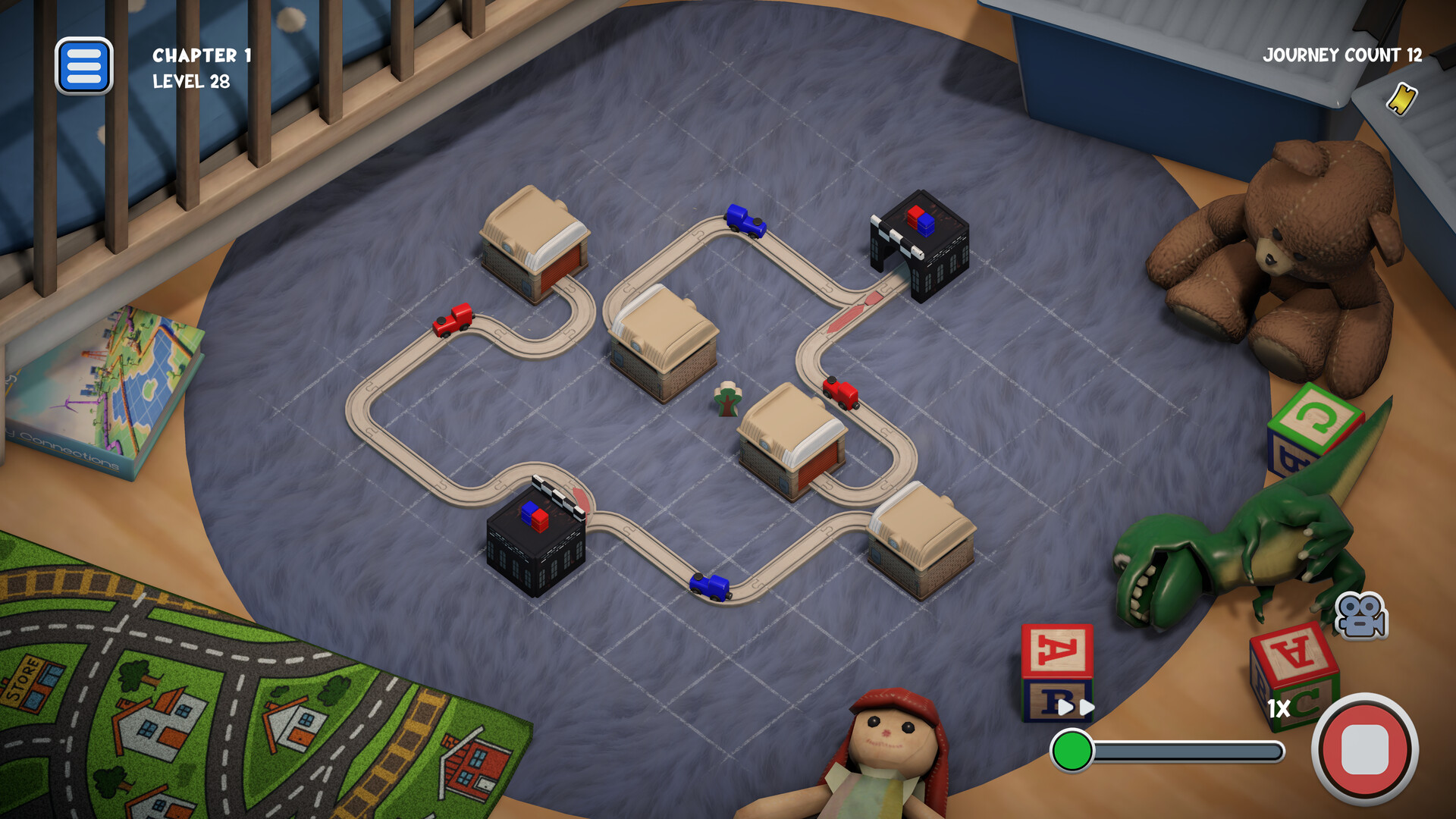 《迷你小火车 Teeny Tiny Trains》Switch美版NSZ下载-优创项目网