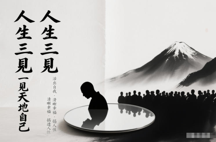 人生三见一见天地见众生见自己，活出自我拥有清晰幸福人生，搞透人性-优创项目网