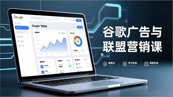 谷歌广告与联盟营销课，防关联注册、退款指南、流量追踪，全链路实战，月收益达5000美元+-优创项目网