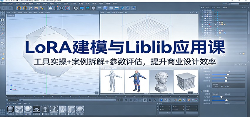 LoRA建模与Liblib应用课：工具实操+案例拆解+参数评估，提升商业设计效率-优创项目网