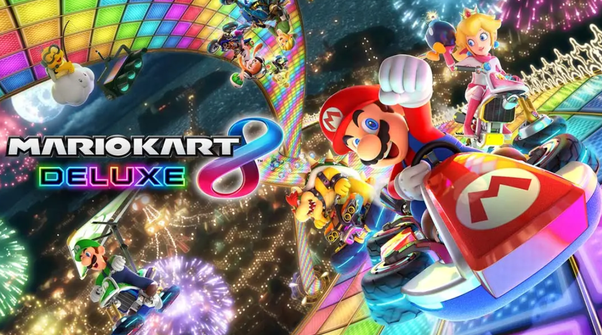 《马里奥赛车8豪华版 Mario Kart 8 Deluxe》Switch中文版NSP下载 – 含3.0.5补丁+1DLC-优创项目网