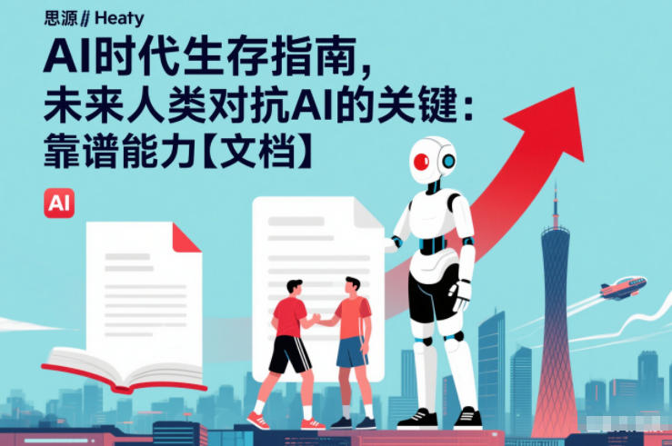 AI时代生存指南，未来人类对抗AI的关键：靠谱能力【文档】-优创项目网