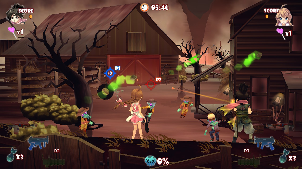 《僵尸梦游仙境DX .Zombie Panic in Wonderland DX》Switch美版英文NSP下载 – 含1.0.2补丁-优创项目网