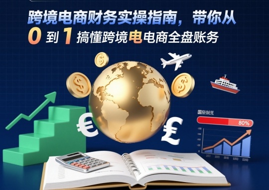 跨境电商财务实操指南，带你从0到1搞懂跨境电商全盘账务-优创项目网