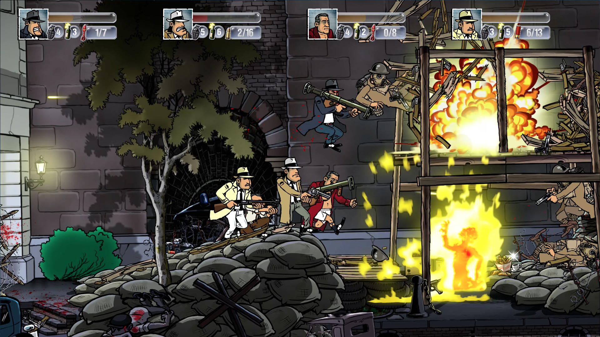 《枪血意大利黑手党 Guns, Gore & Cannoli》Switch美版中文NSP下载 – 含1.0.1补丁-优创项目网