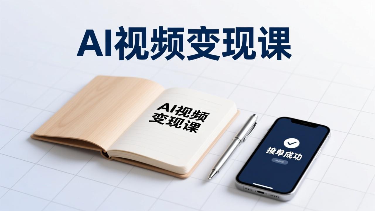 AI视频变现课，学完即可创作短片、接商单，实现副业增收，单项目报价可达千元-优创项目网