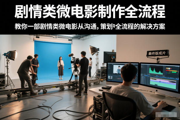 剧情类微电影制作全流程，教你一部剧情类微电影从沟通，策划到拍摄制作全流程的解决方案-优创项目网