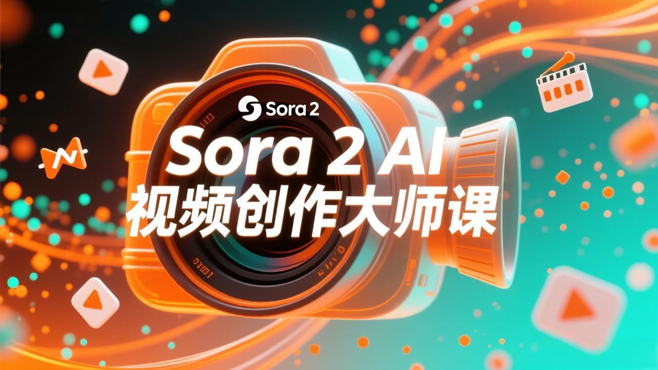 如何利用Sora 2创建流行AI人工智能视频大师班教程：掌握创作全流程，产出百万播放内容-优创项目网